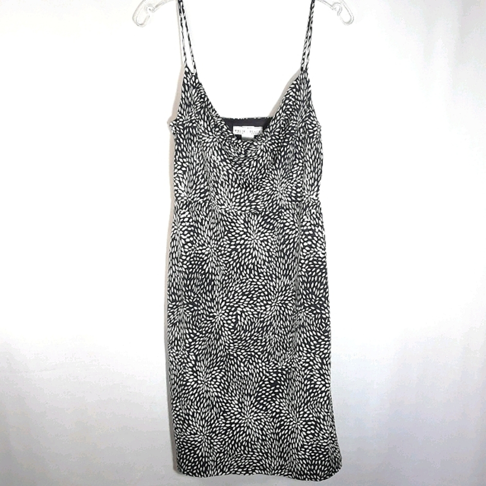 White House Black Market dress black and white